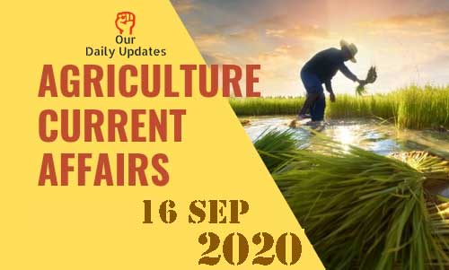 16-Sep-Agriculture-Current-Affairs