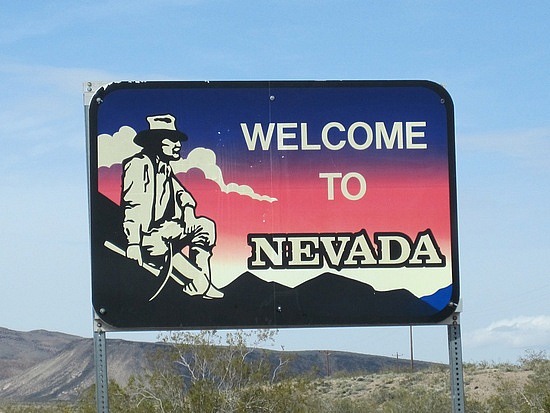 Neveda Sign Board Happy Nevada Day