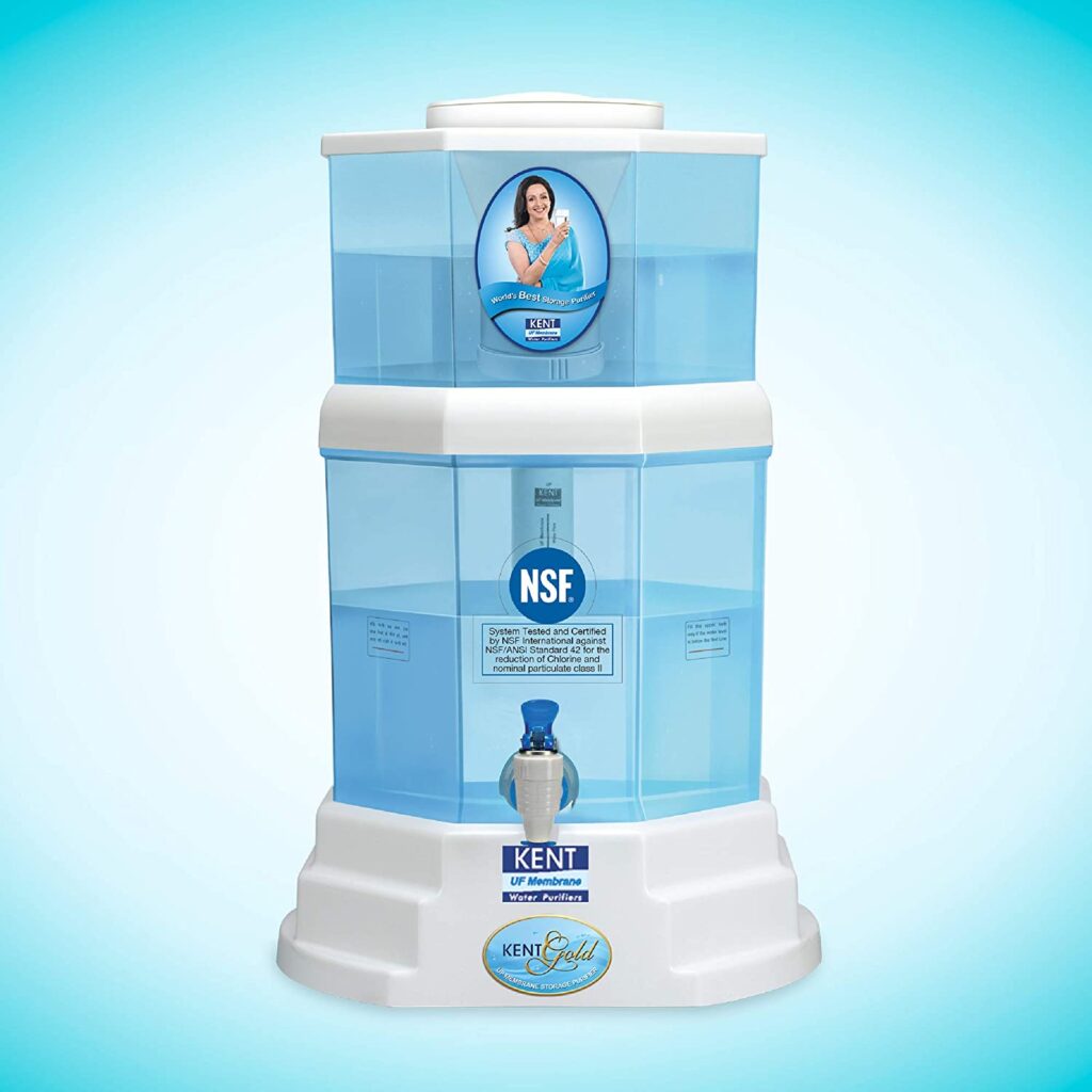 KENT Gold 20-Litres UF technology based Gravity Water Purifier