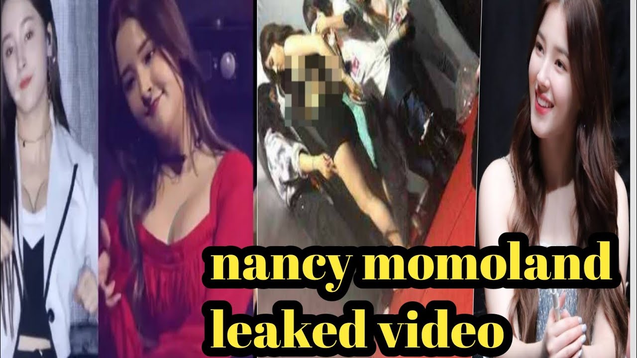 Momoland nancy leaked video