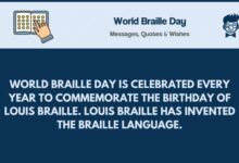 world braille day wishes