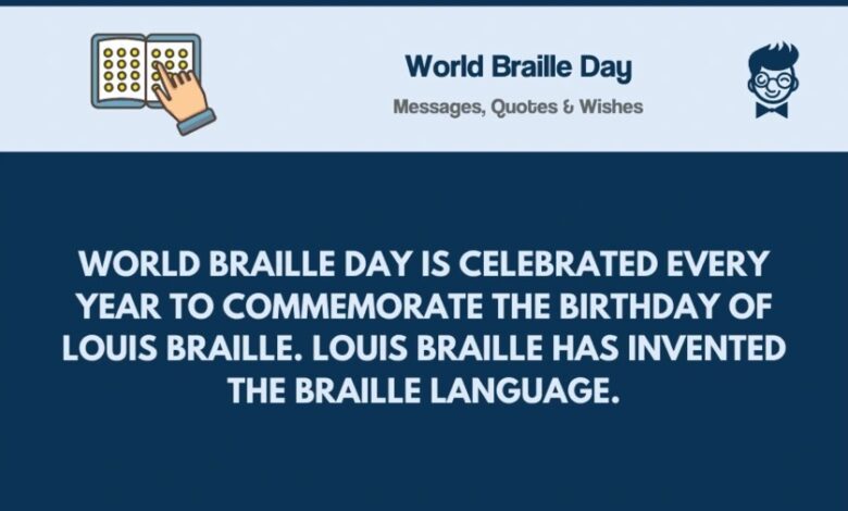 world braille day wishes