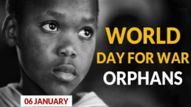 World War Orphan Day Wishes 2021