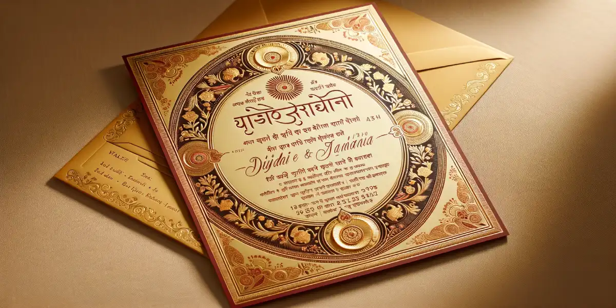 Wedding/Shadi Invitation Card Matter