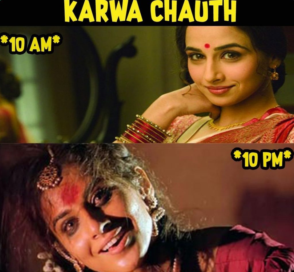 Karwa/Karva Chauth Memes