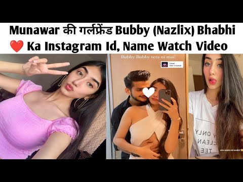 Who Is Munawar Faruqui Girlfriend (GF) Bubby? Wiki Biography Real Name Images Instagram Full Details Explained!
