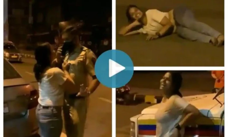 Drunk Woman Abuse Cop Police Viral Video Goes Viral On Social Media Full LEaked Video & Case Explained