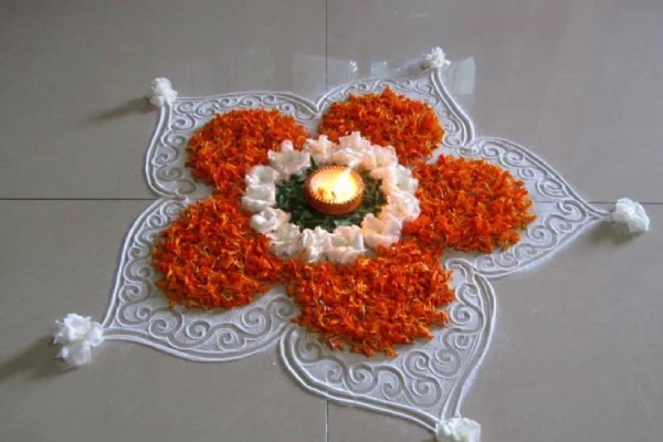 Rangoli Ideas For Wedding Home Decoration Ideas